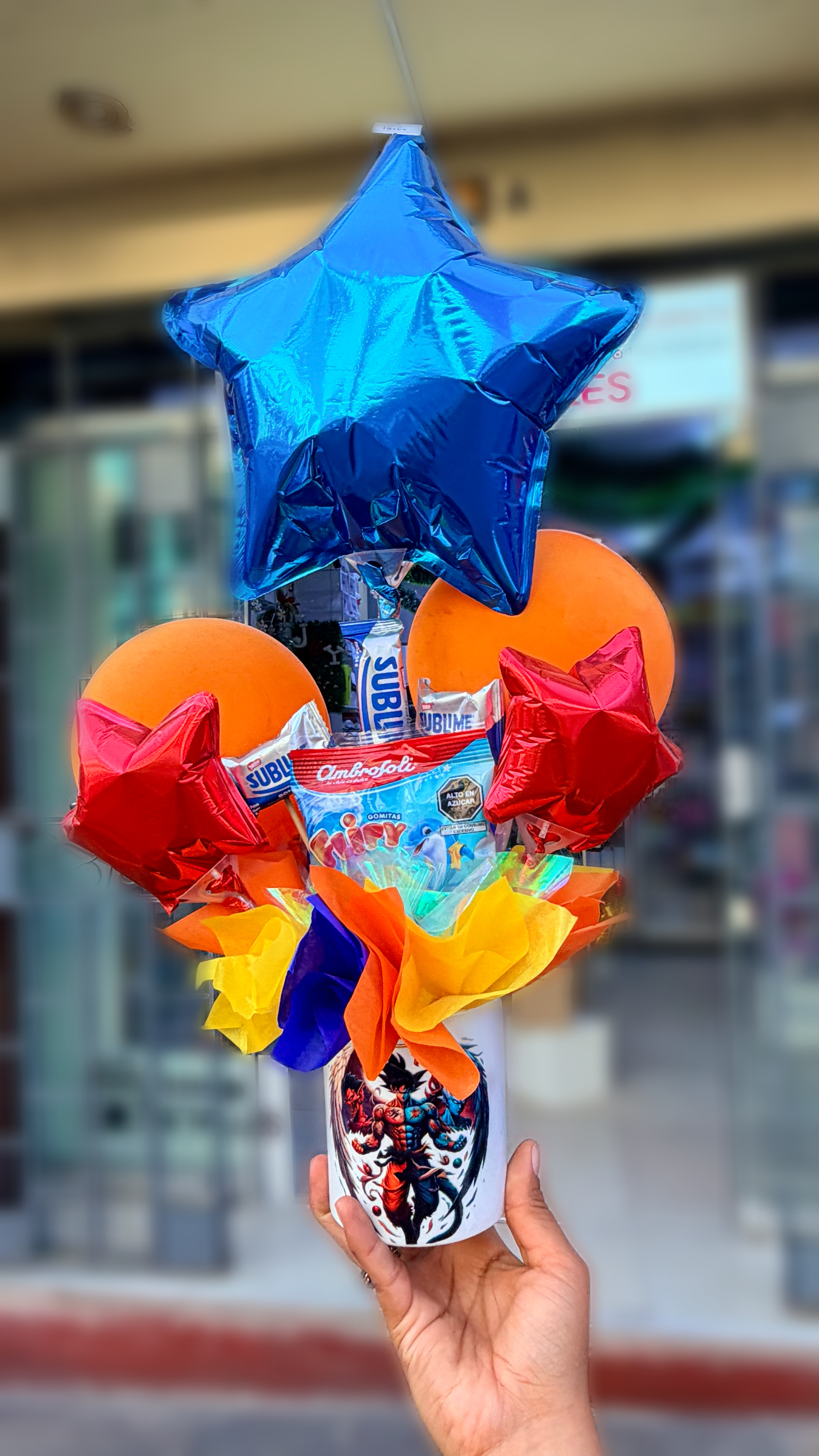 Taza - arreglo Goku🧡